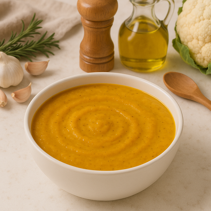 Roast Pumpkin & Cauliflower Soup
