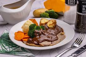 Senior Roast Lamb with Vegetables & Gravy